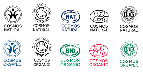 certificados cosmos cosmética natural