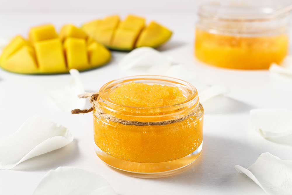 manteca de mango para el cabello